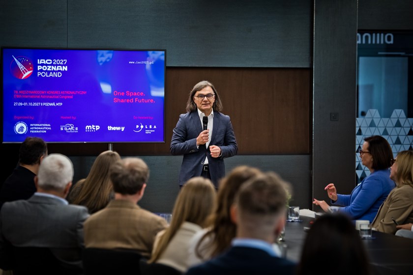 Kosmiczne tematy na CityLab. Grupa MTP zaprezentowała IAC 2027